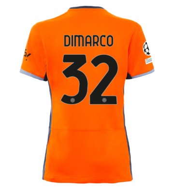 Inter Milan Federico Dimarco #32 Tredje trøje Dame 2023-24 Kort ærmer
